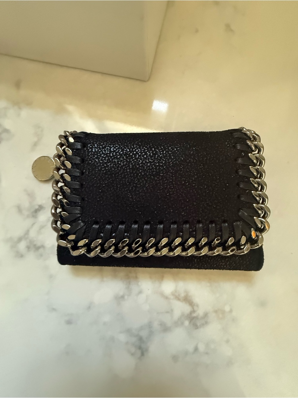 Stella McCartney brand new key wallet NWOT has original box and tissue